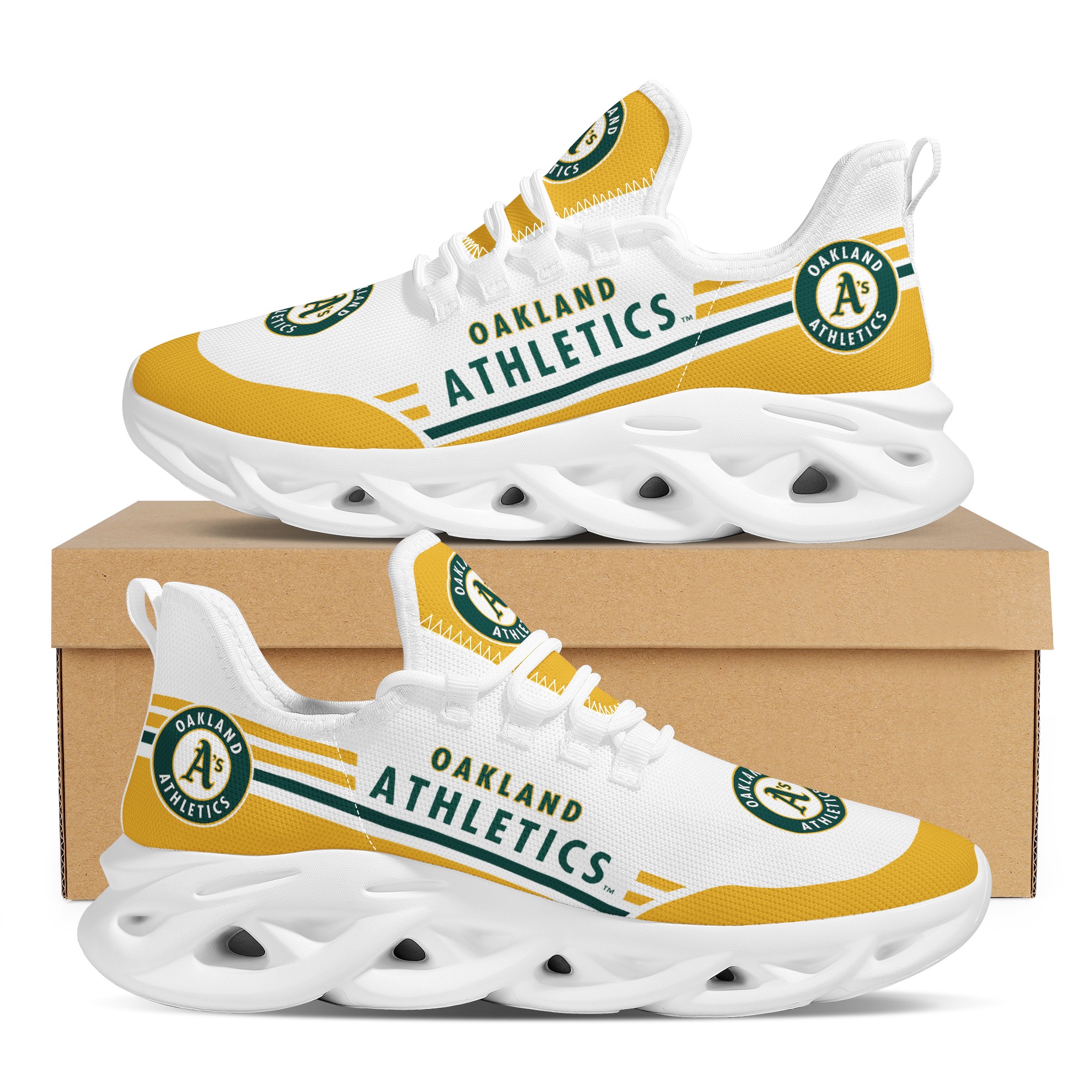 Men's Oakland Athletics Flex Control Sneakers 003